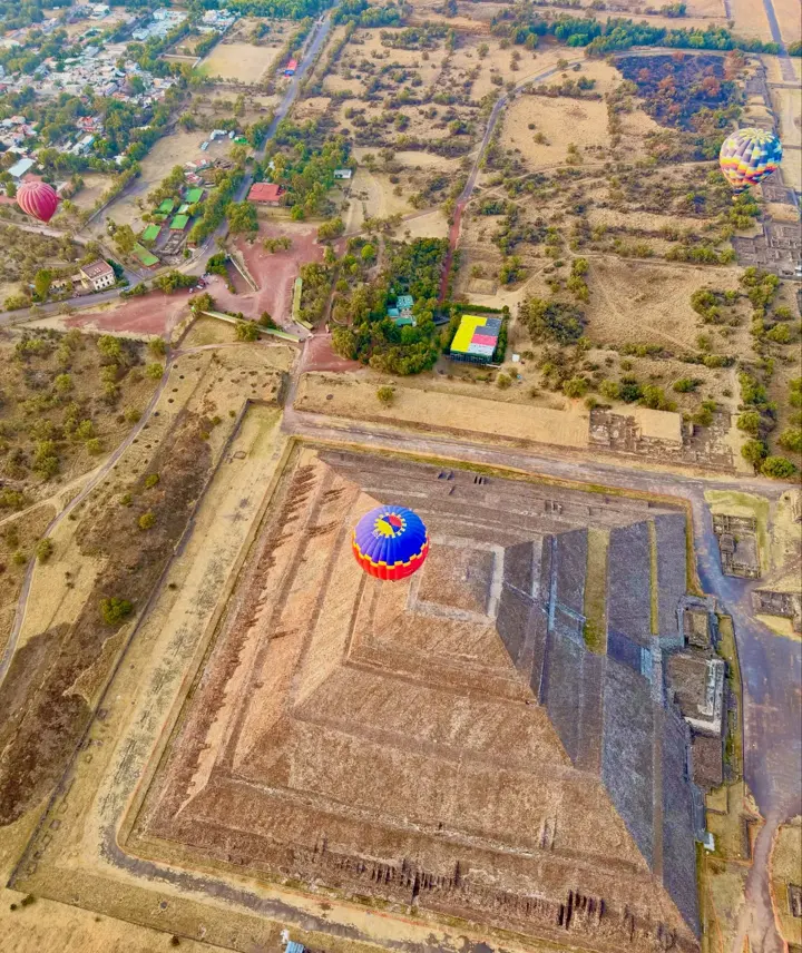 Balloon flight photo