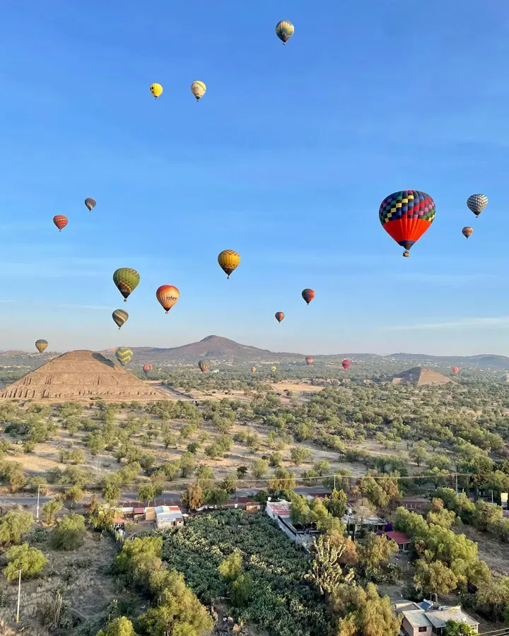 Balloon flight photo