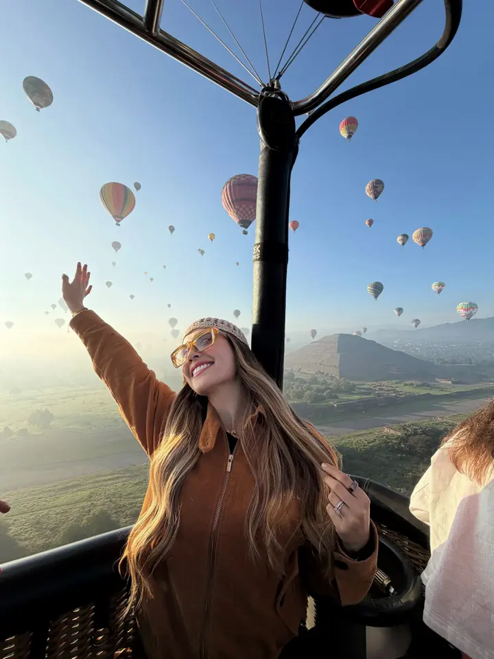 Balloon flight photo